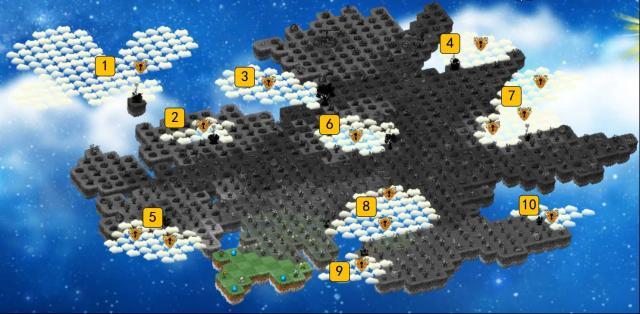 精灵世界种田地图