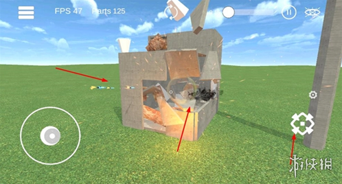 爆破物理模拟器游戏