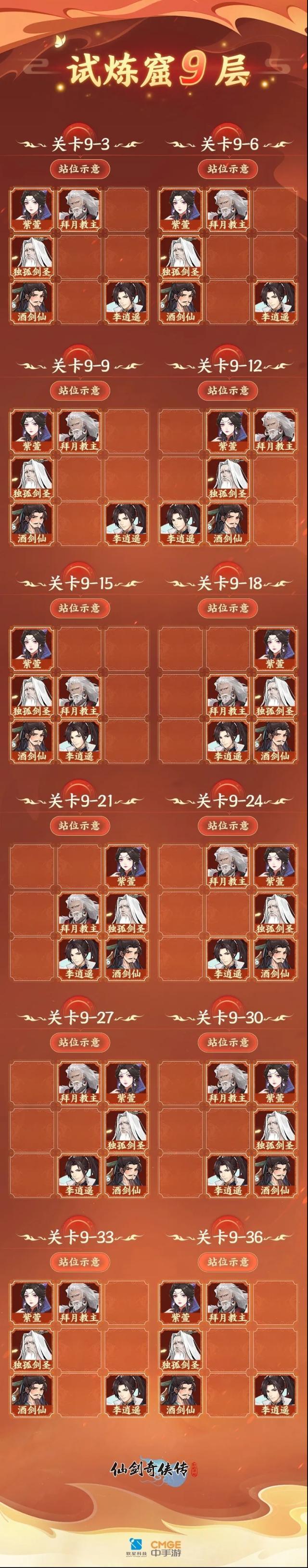 仙剑奇侠传之新的开始试炼窟第9层通关攻略